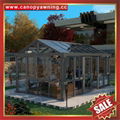 outdoor prefab aluminum glass enclosure sunroom sun house for backyard