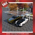 outdoor polycarbonate park cars shelter canopy awning carport for parking lot