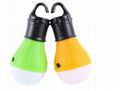 Factory Directly Outdoor ABS Portable LED Tent Hanging Light 4