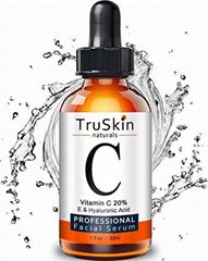 Original TruSkin Naturals Vitamin C Serum for Face Organic Anti Aging Topical Fa