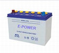 Top quality 12v Dry charged Automobile battery for Japan car 