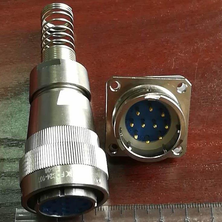 FQC系列IP67级卡口快速插拔防水圆形电连接器 2