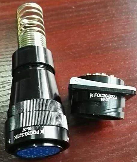 FQC系列IP67級卡口快速插拔防水圓形電連接器 3