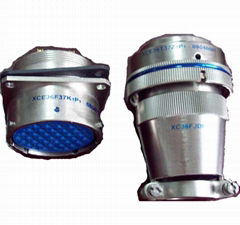 XC series bayonet coupling crimp connectors