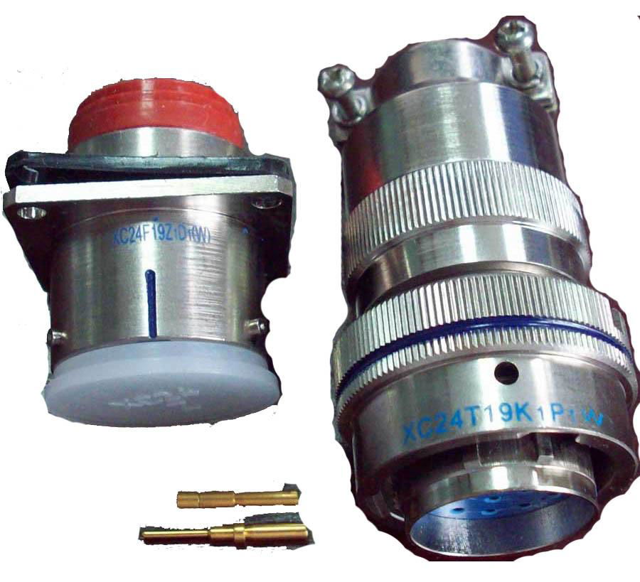 XC series bayonet coupling crimp connectors 2