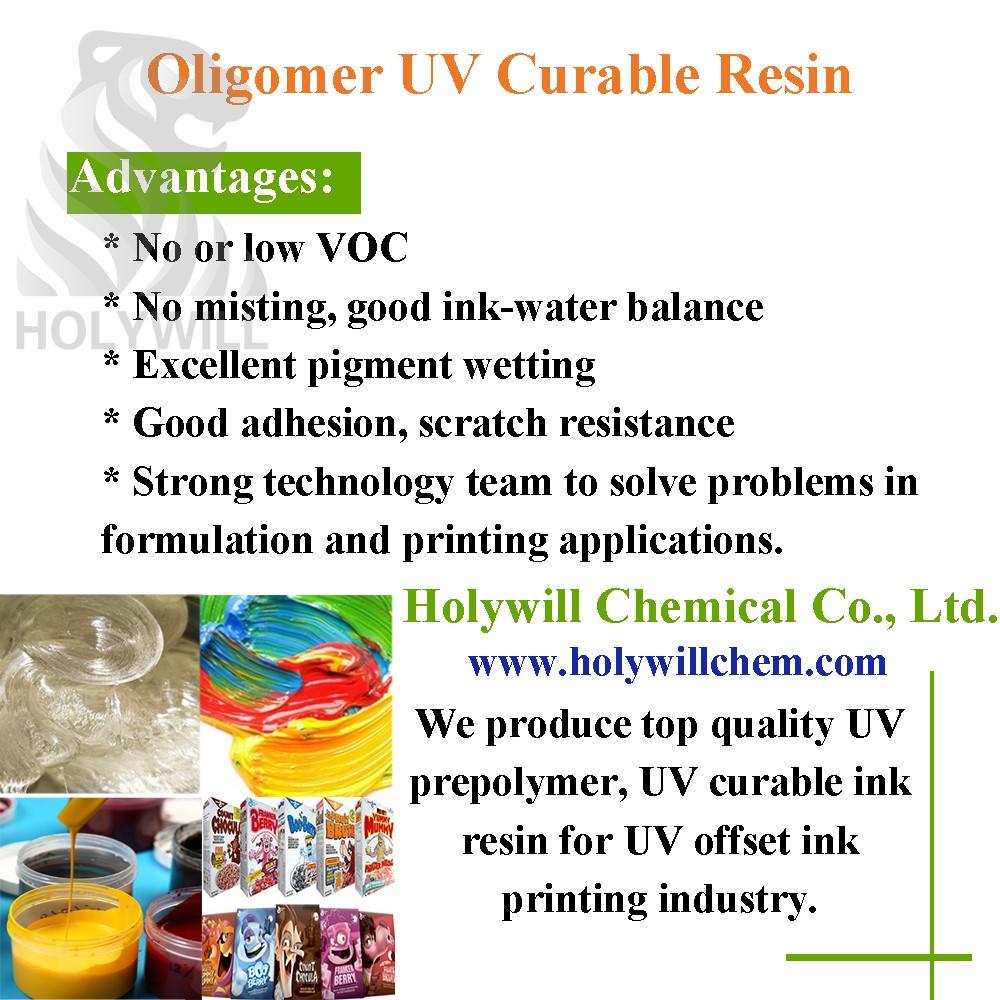 UVP30 UV Offset Ink Resin for the Production of UV Offset Ink