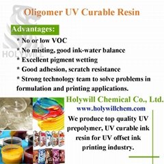 UV Offset Ink Resin With Superior Printability UVP30