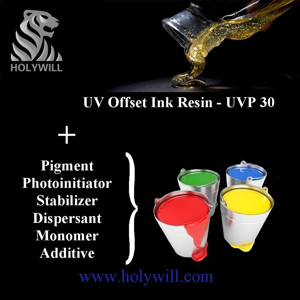 UV Offset Ink Resin With Rapid Curing Speed UVP30