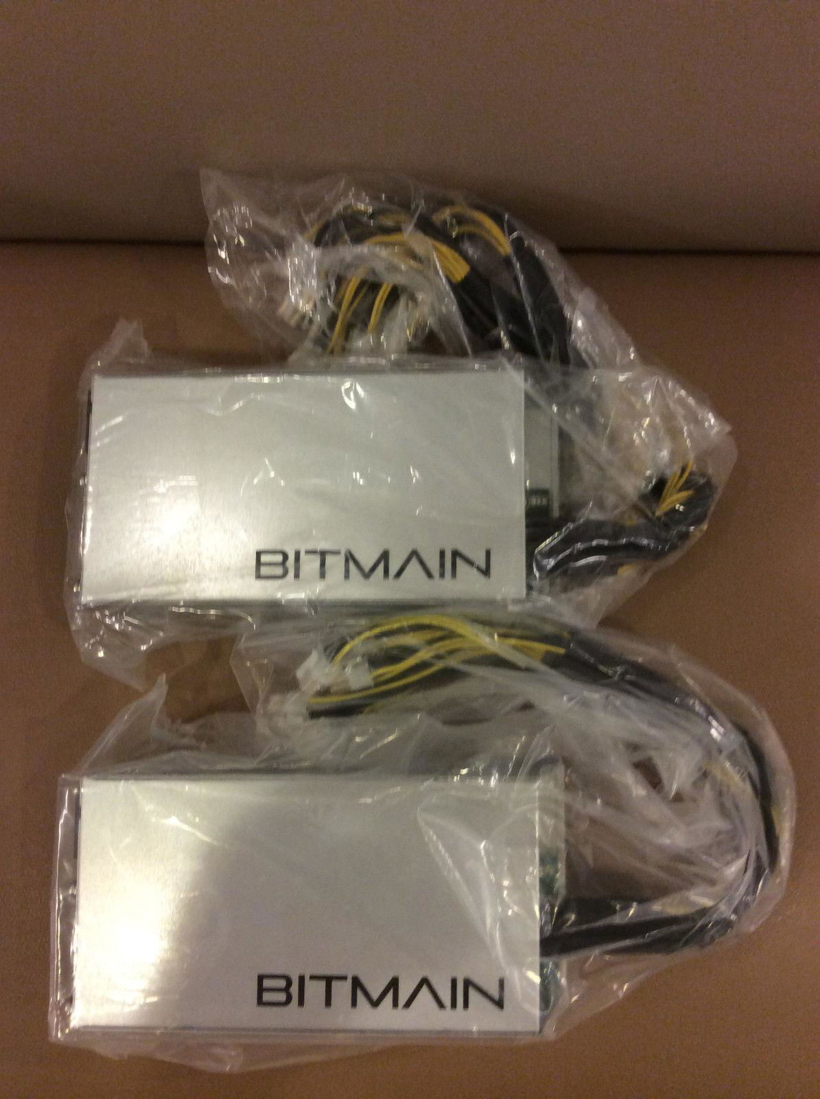 Bitmain Antminer S9 14th/s 1400 Watt + PSU Power Supply Units 2