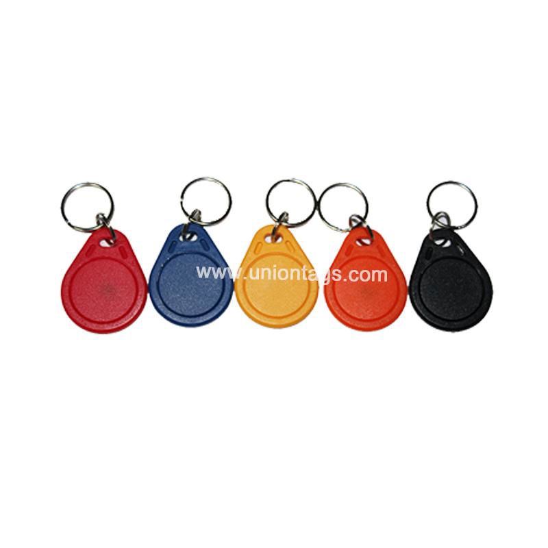 13.56MHz MF1 S50 rfid key fob hotel key fob for access control