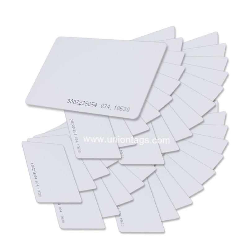 13.56MHZ MF1 S50 RFID Inkjet blank Cards