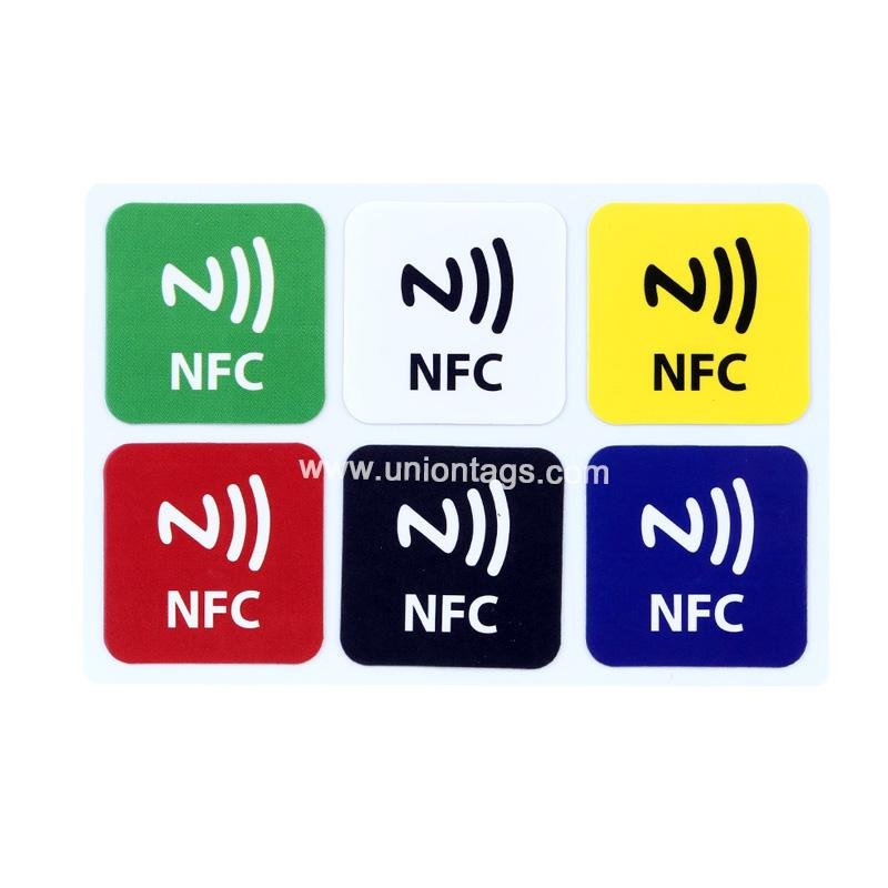 35x35MM 64bytes Ultralight Soft PET NFC Label