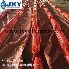 Type 2 DOT Medium Duty Silt Curtain For Moving Water