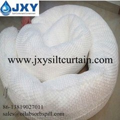 100% PP White Oil Absorbent Boom For Oil Spill Clean-up