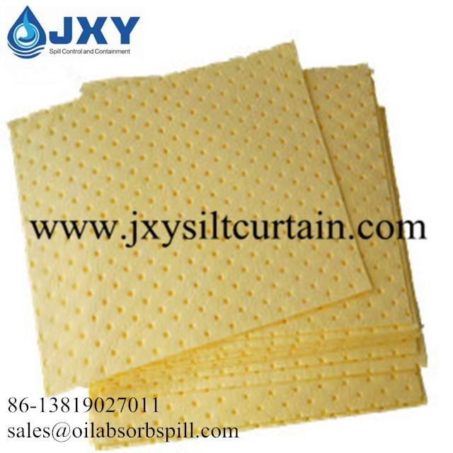 Chemical Absorbent Pads for spill clean up