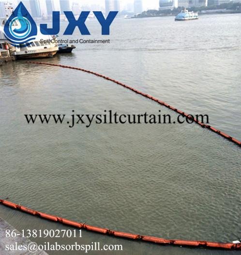 PVC Floating Oil Boom For Containing Oil Spill 4