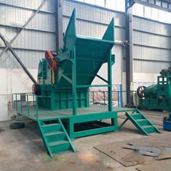 Scrap car crusher machine