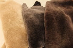 Genuine sheepskin shoe lining