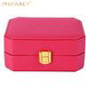 Nice New Arrival Lockable Jewelry Packaging Box For Earrings Rings Necklaces