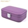 New Type Purple Jewelry Packaging Box With Lock For Ladies