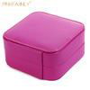 Beautiful Square Mini Jewelry Packing Box With Lock and Mirror For Girls Gift 2