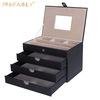 New Style Classical Black Jewelry Case Jewelry Packaging Box For Ladies 2