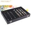 Beautiful Black Jewelry Storage Case With Lock For Women Gifts 2