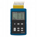 Temperature data loggers suport K J T N R S B E 8 type thermocouple 1