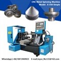 CNC mini metal lathe metal spinning machine for lamp cup