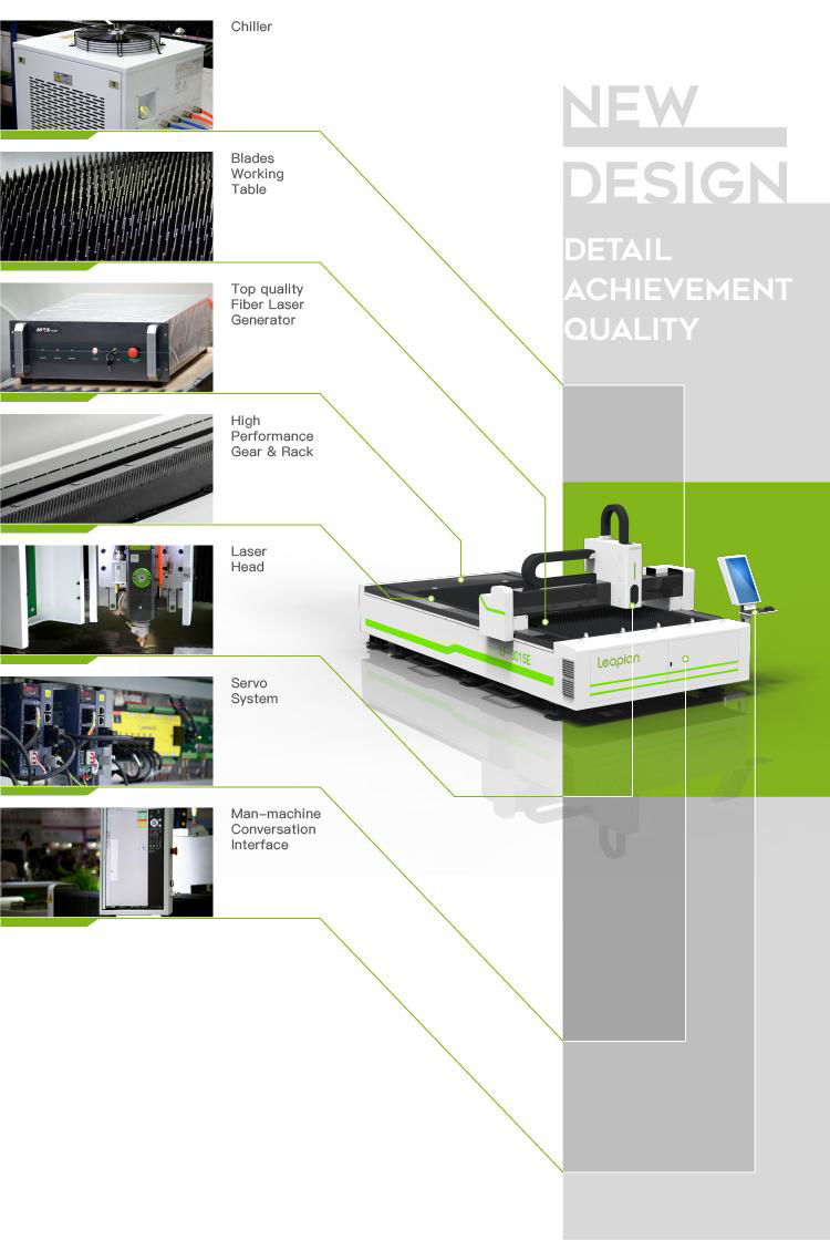 Shandong Leapion 500w fiber laser cutting machine from shandong leapion 3