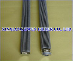 Pleated Wire Mesh Filter Cartridge