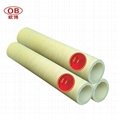 Yellow and Green Para Aramid Roller Tube Aluminum IndustryNomex Roller Sleeve Al 1