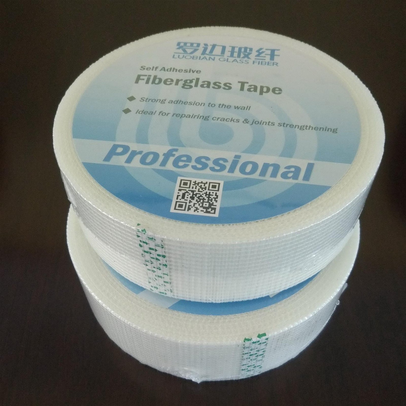  Self Adhesive Fiberglass Tape Super Strong Adhesive Fiberglass Tape 2." X 65"