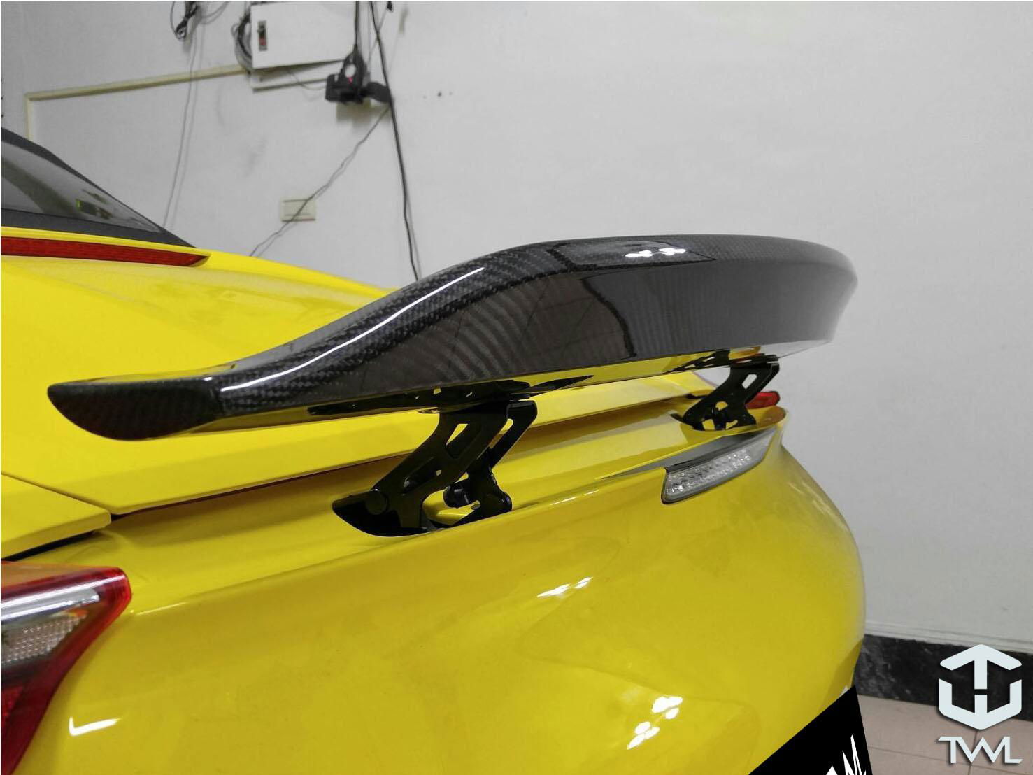 Porsche 981 Boxster Spyder Vacuum Carbon Fiber Ducktail Spoiler 4