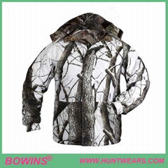 Twill Peach Battery Heated Hunting Jacket