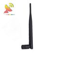 2.4G wifi 5Dbi gain black color rubber duck antenna 1