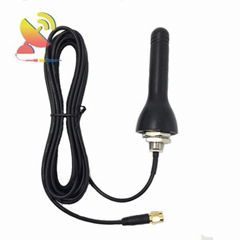 2.4G  outdoor big device waterproof rubber duck antenna