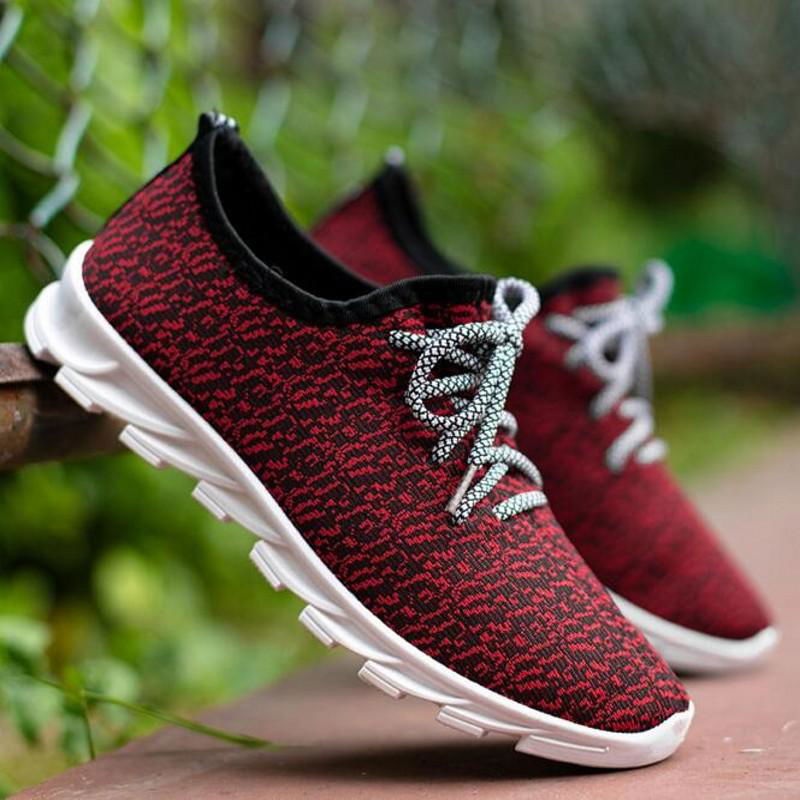 2018 Cheaper High Quality New Arrival Man fashion sport mesh shoes flat shoes ma