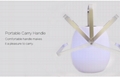 Smart Waterproof Portable Wireless Bluetooth Speakers, Musical LED Night Lights 2