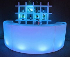 outdoor nightclub commercial portable modern LED bar counter