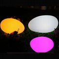 outdoor pebble shape LED light 2