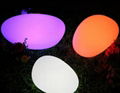 outdoor pebble shape LED light 4
