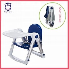 Multi-function High quality plastic foldable baby dining booster chair
