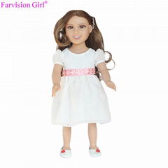 18 inch vinyl princess fashion dress doll