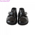 Custom doll toy leather baby shoes