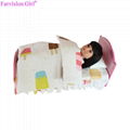 Doll bed pink furniture american girl doll accessories