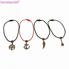 Wholesale fashion doll pendant necklace custom