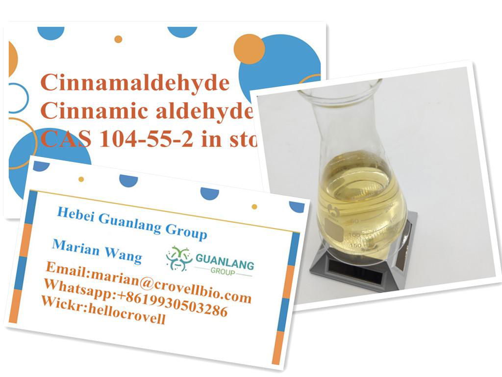 Cinnamaldehyde CAS 104-55-2 from China factory Whatsapp+8619930503286