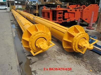  XCMG Bauer Sany Rotary Piling Rig Parts Friction Interlocking Kelly Bar 2