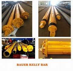  XCMG Bauer Sany Rotary Piling Rig Parts Friction Interlocking Kelly Bar